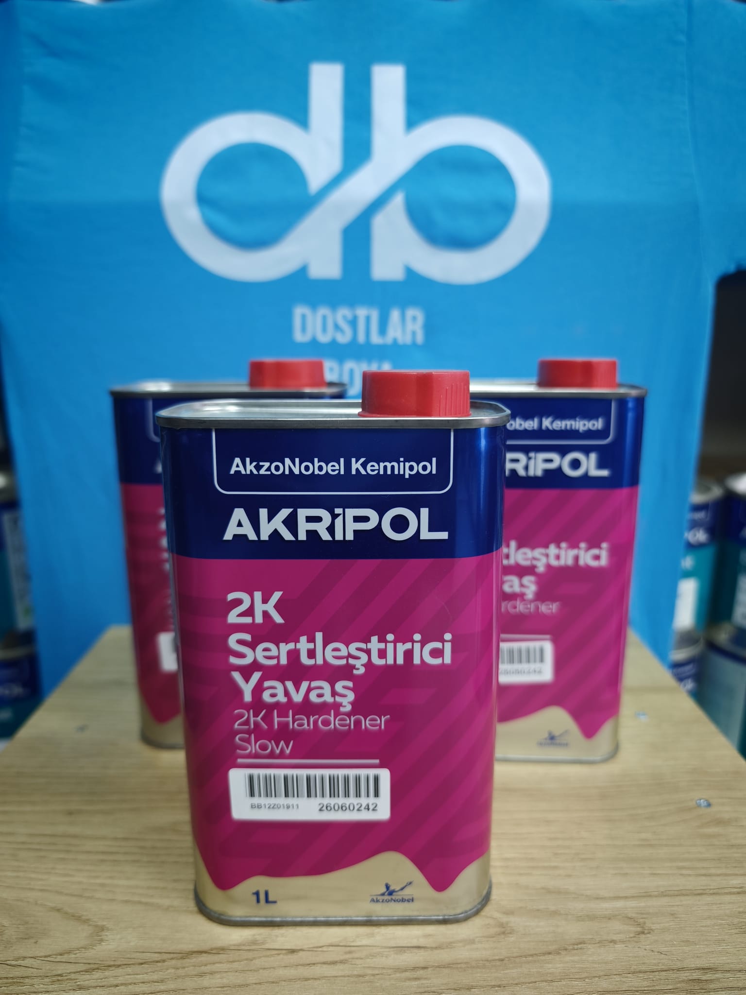 AkzoNobel akripol sertleştirici yavaş (slow) 1lt