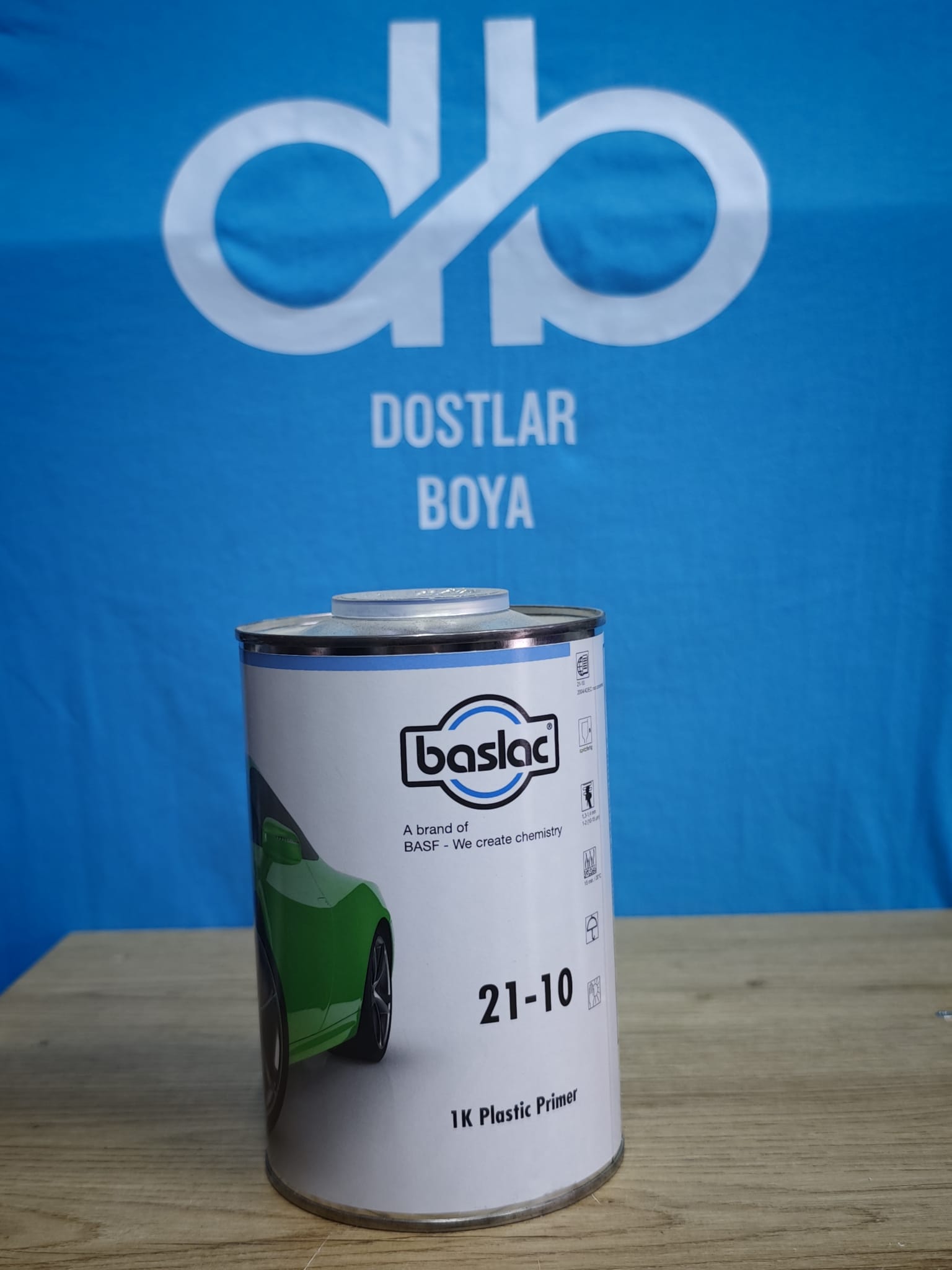 Baslac 21*10 plastik yüzey astarı 1 lt