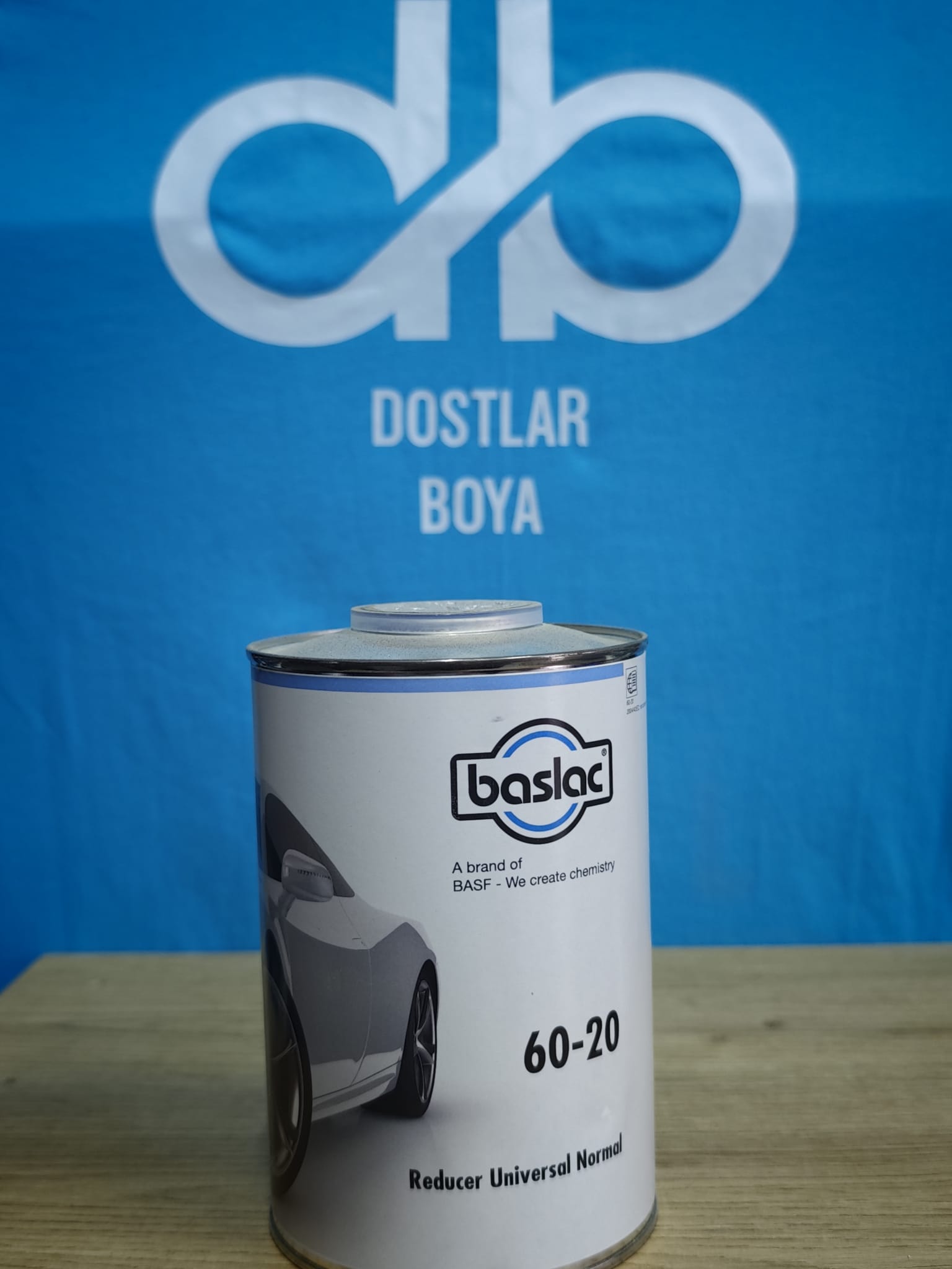 Baslac 60*20 akrilik tiner 1 lt