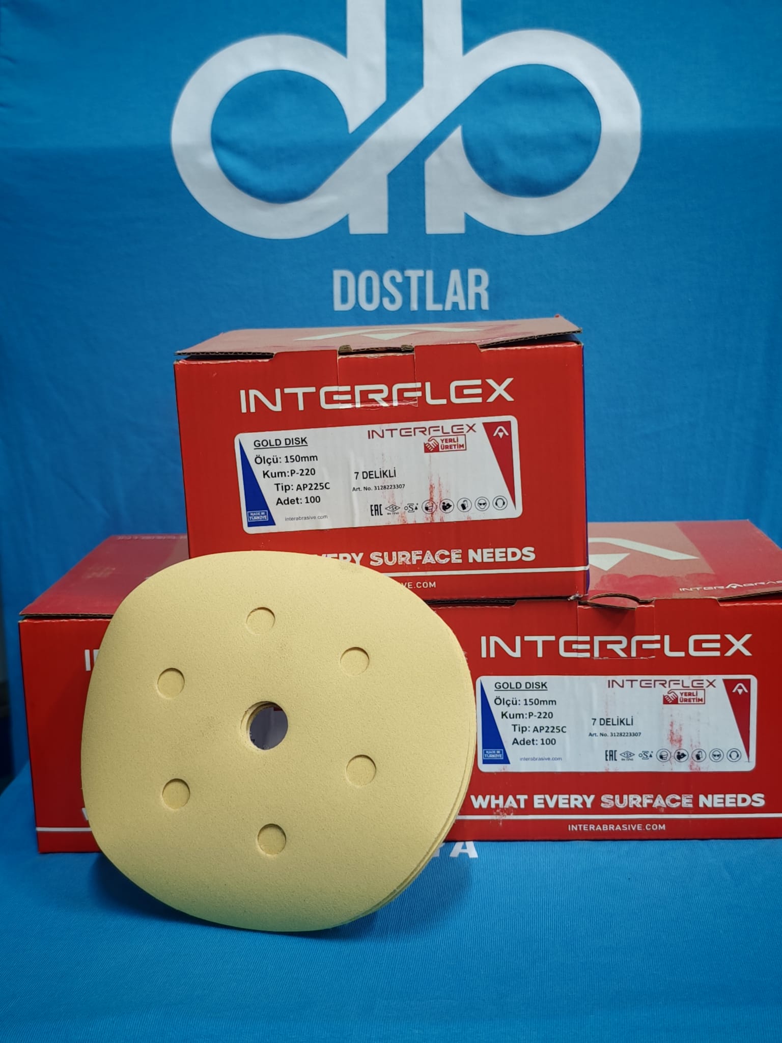 İnterflex orbital zımpara çeşitleri