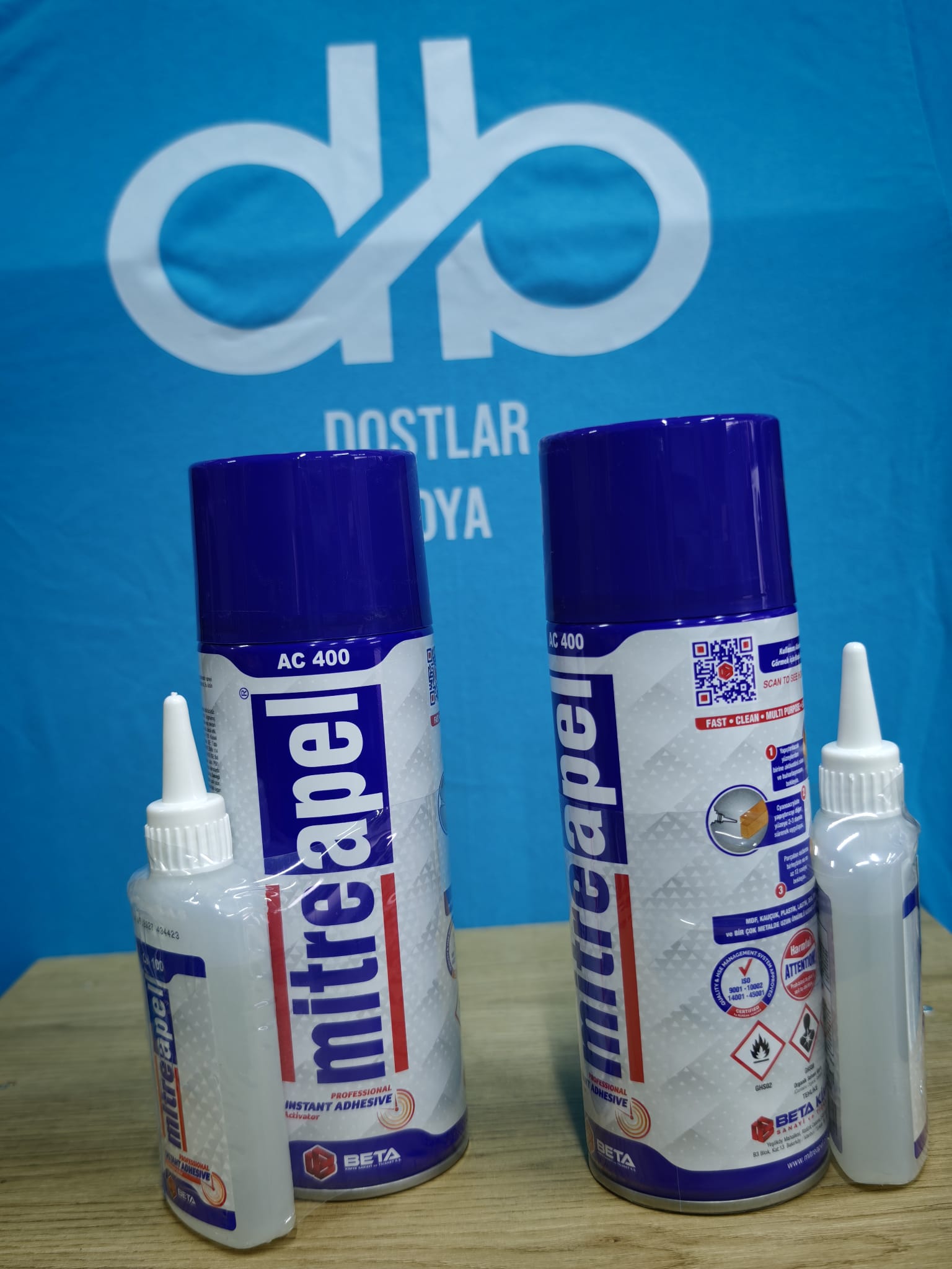Mitreapel hızlı yapıştırıcı seti